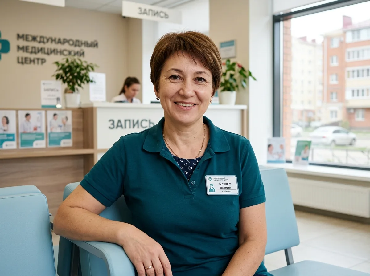 Аватар пациентки Марии Т., женщина средних лет, Казань